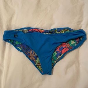Maaji Blue Reversible Swim Bottom